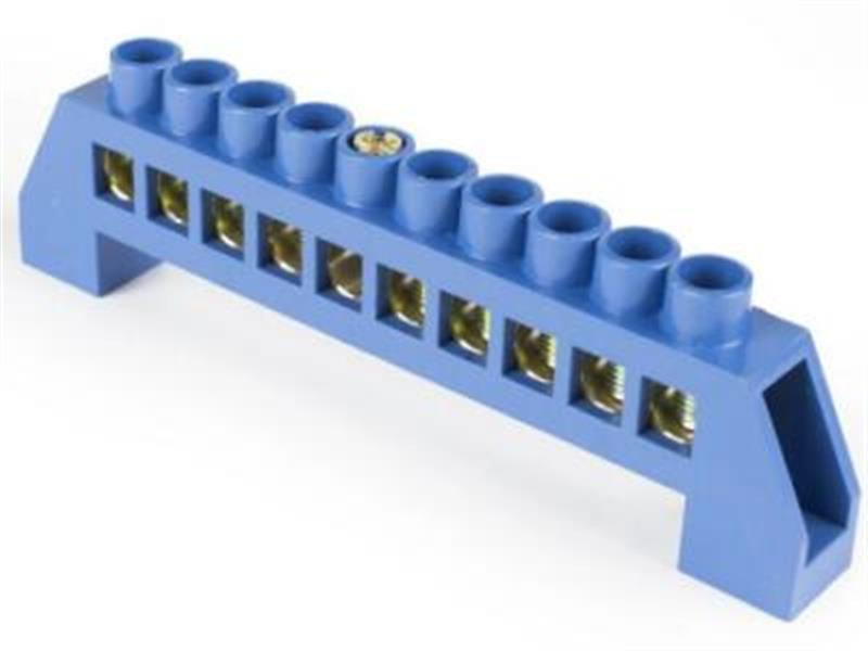 Шина "N" нулевая в изоляторе ШНИ-6х9-8-КС-синий HLT,Продукция,Компания ...