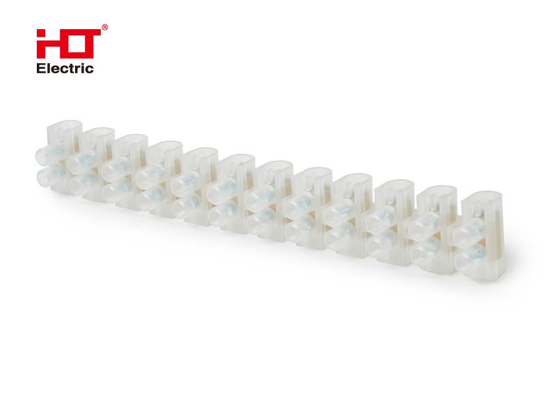 Зажим винтовой ЗВИ-10 1.5-6мм2 12пар(уп/1 шт.)белый HLT