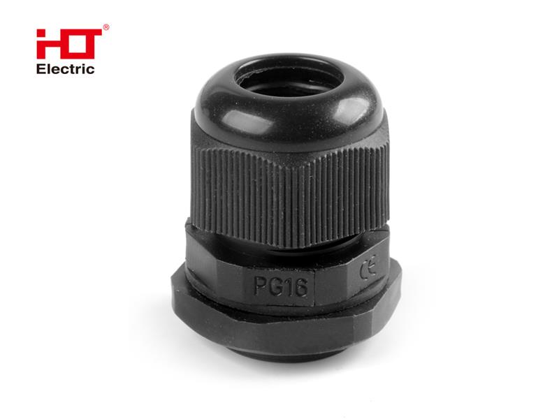 Сальники PG-16 диаметр проводника 10-14мм IP68-черный HLT