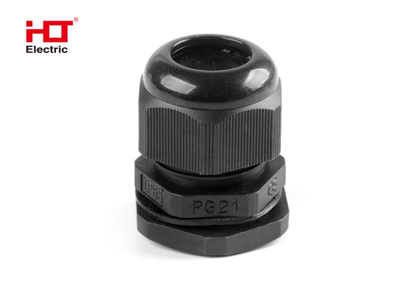 Сальники PG-21  диаметр проводника 13-18мм IP68-черный HLT
