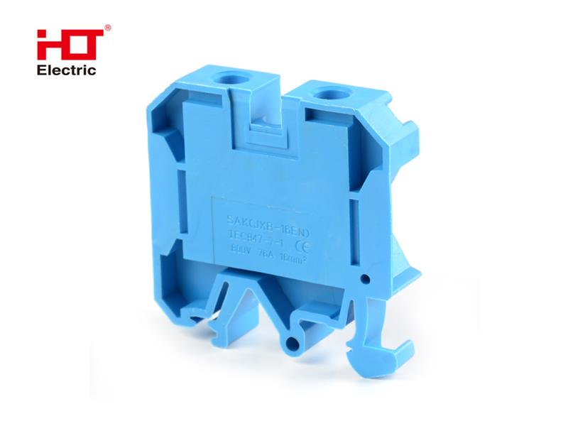 Зажим наборный JXB-16мм² (JXB100А) синий HLT