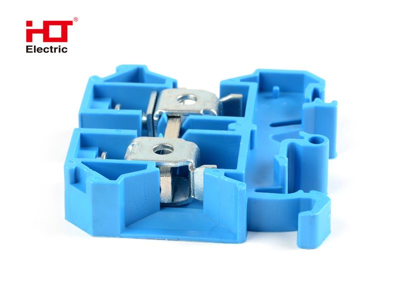 Зажим наборный JXB-16мм² (JXB100А) синий HLT