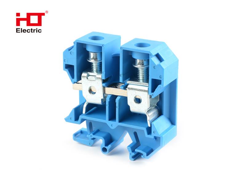 Зажим наборный JXB-35мм² (JXB125А) синий HLT