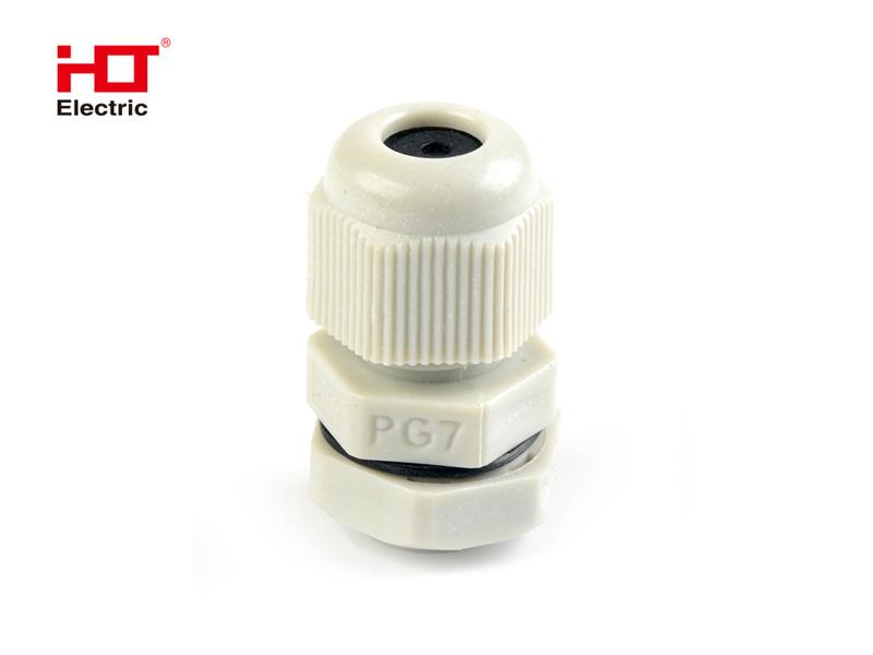 Сальники PG-7 диаметр проводника 2.5-7мм IP68-белый HLT
