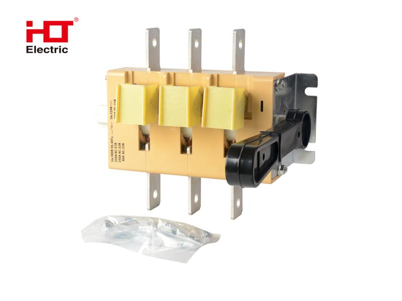 Выключатель-разъединитель ВР32-31А71220 2 направ. с д/г камерами несъемная левая/правая рукоятка HLT