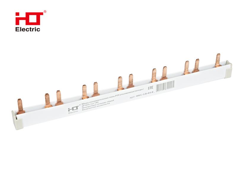 Шина соединительная типа PIN утолщенная (штырь) 2Р 63А (дл.1м) HLT