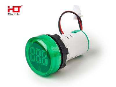 Индикатор тока AD-22 (LED) d22мм зеленый IP54 HLT