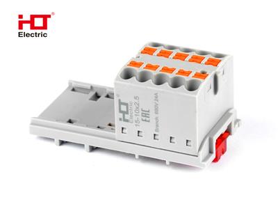 Распределительный Блок ПНК-15-10x2.5мм2 крепление PAD-NS15/35 HLT