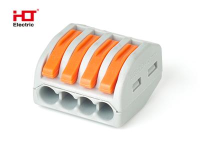 Соединительная клемма СК-414 (0.1-2.5 (4.0)мм²) (10шт./уп.) HLT