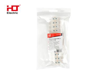 Зажим винтовой ЗВИ-20 1.5-6мм2 12пар（уп/1 шт.）белый HLT