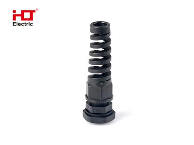 Сальники типа влагозащищенные PG-R 9 с гибким отводом d=4-8мм IP54 -черный HLT