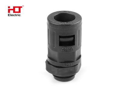 Нейлоновая муфта типа PGL на гофру-7 диаметр проводника AD10мм IP68 -черный HLT