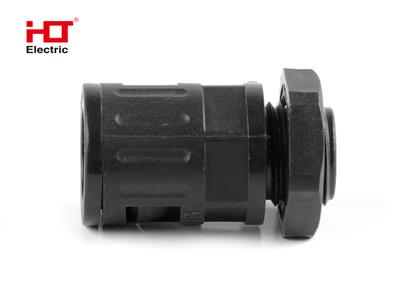 Нейлоновая муфта типа PGL на гофру-9 диаметр проводника AD13мм IP68 -черный HLT