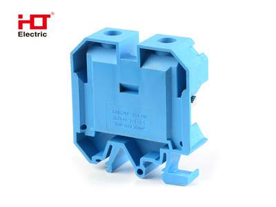 Зажим наборный JXB-35мм² (JXB125А) синий HLT