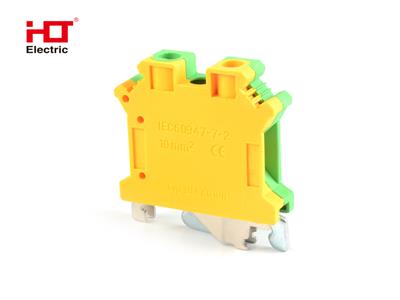 Зажим наборный UK-10мм2 PEN желто-зеленая HLT